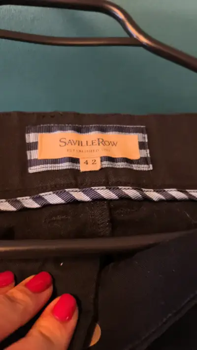 Pantalones Saville Row talla 42 elegantes - miniatura 1
