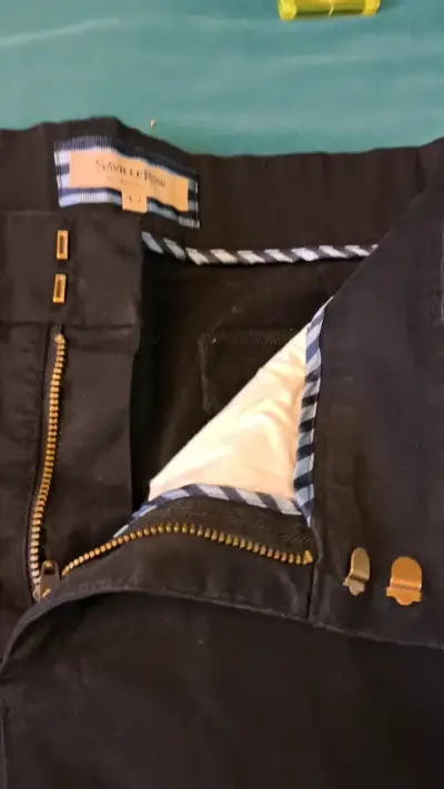 Pantalones Saville Row talla 42 elegantes - miniatura 2