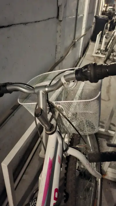 Bicicleta Oxford MTB con Canasto Blanco - miniatura 1
