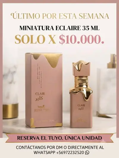 Perfume Miniatura Eclaire 35 ml Última Unidad - miniatura 1