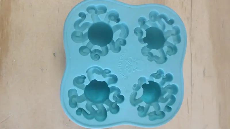 Molde de silicona para hielo en forma de pulpo - 2