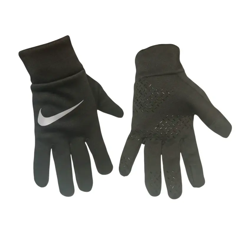 Guantes deportivos negros Nike para invierno