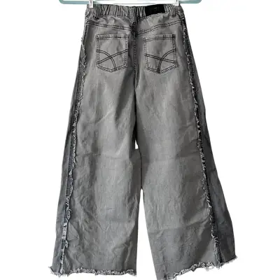Jeans Foster Moon talla 12 palazzo rígido - miniatura 2