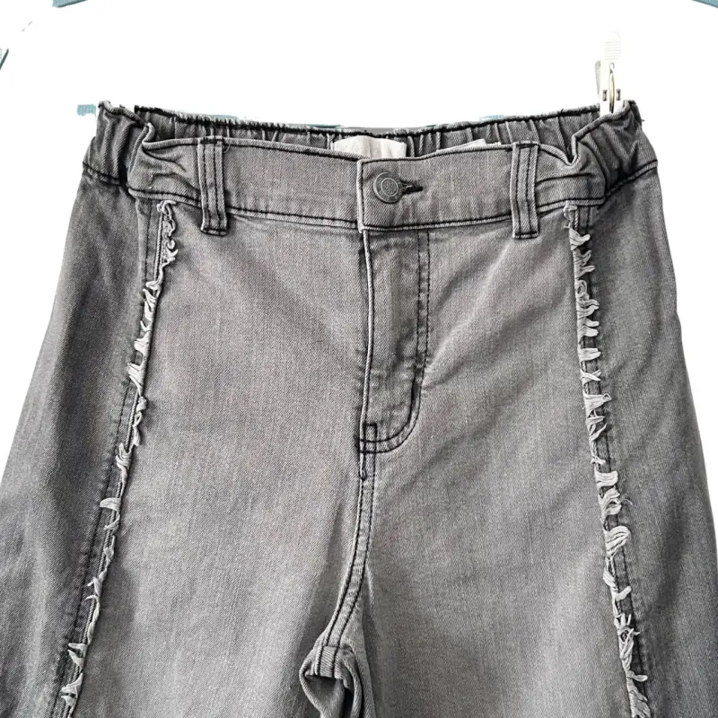 Jeans Foster Moon talla 12 palazzo rígido - 3