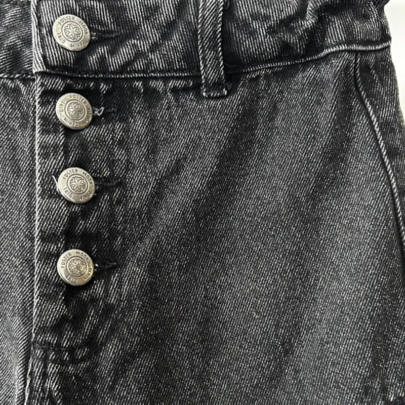 Jeans Foster Moon talla 12 Baggy con botones - 5