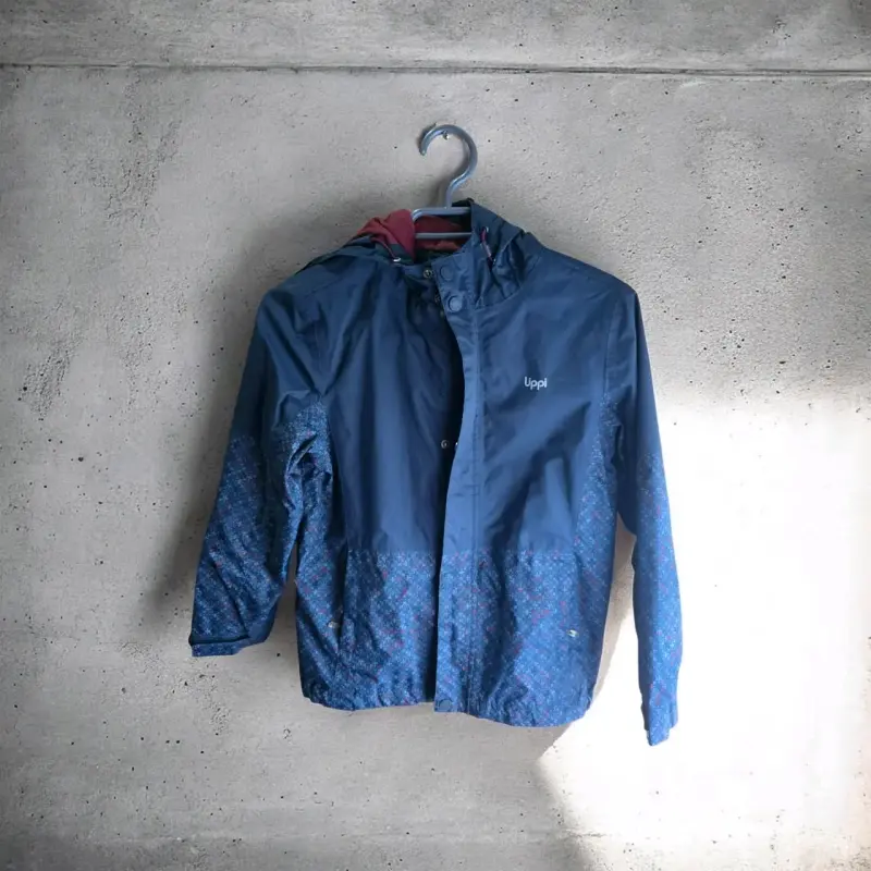 Chaqueta impermeable azul lippi para niños - 1