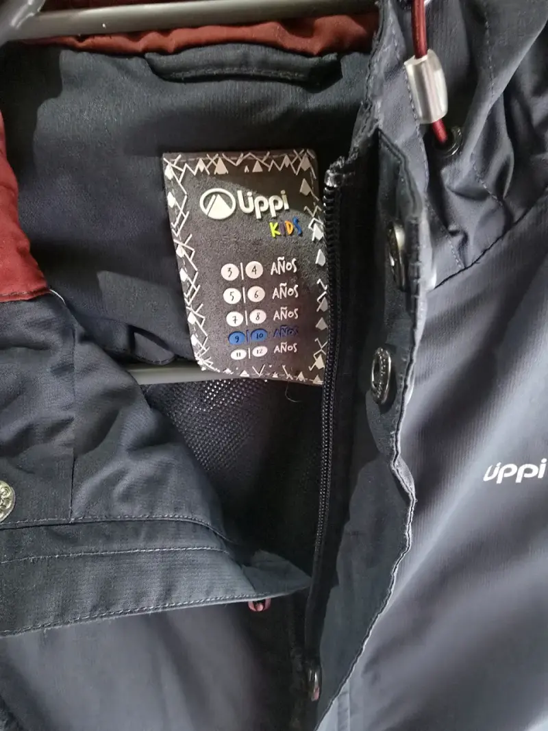 Chaqueta impermeable azul lippi para niños - 5