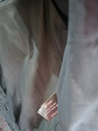 Chaqueta impermeable azul lippi para niños - miniatura 6