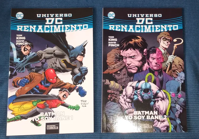 Comics Batman Yo Soy Bane 1 y 2 Universo DC Renacimiento - 1