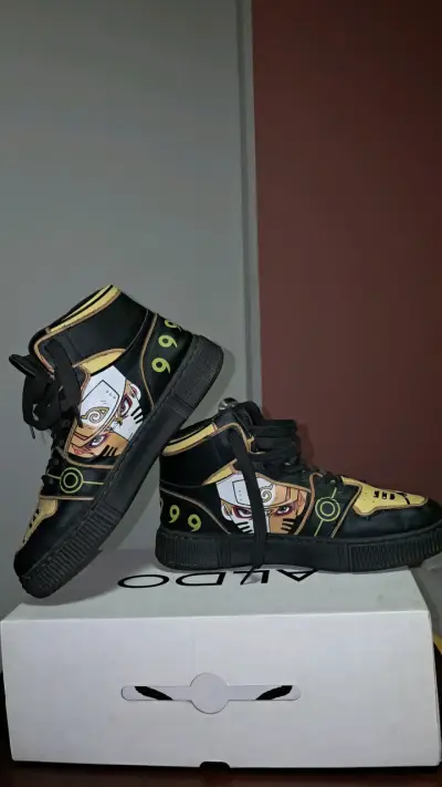 Zapatillas negras Naruto Fashion - miniatura 1