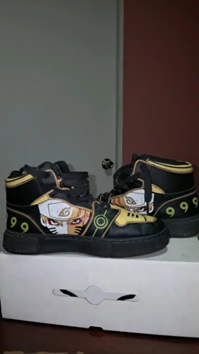 Zapatillas negras Naruto Fashion - miniatura 2