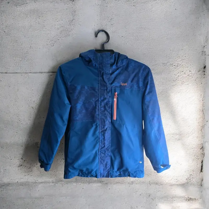 Chaqueta impermeable para niños lippi azul - 1