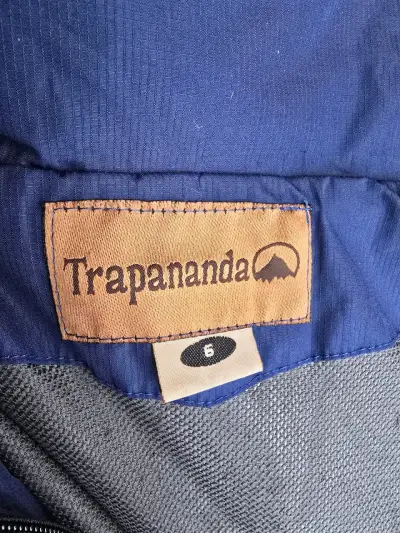 Chaqueta azul impermeable para niños Trapananda - miniatura 2