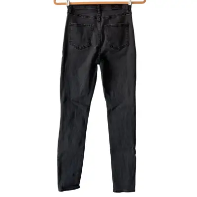 Jeans H&M Kids talla 12-13Y pitillo negro - miniatura 2
