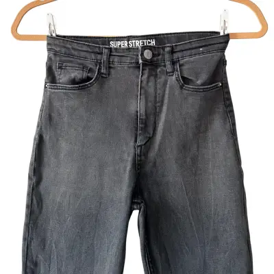 Jeans H&M Kids talla 12-13Y pitillo negro - miniatura 3