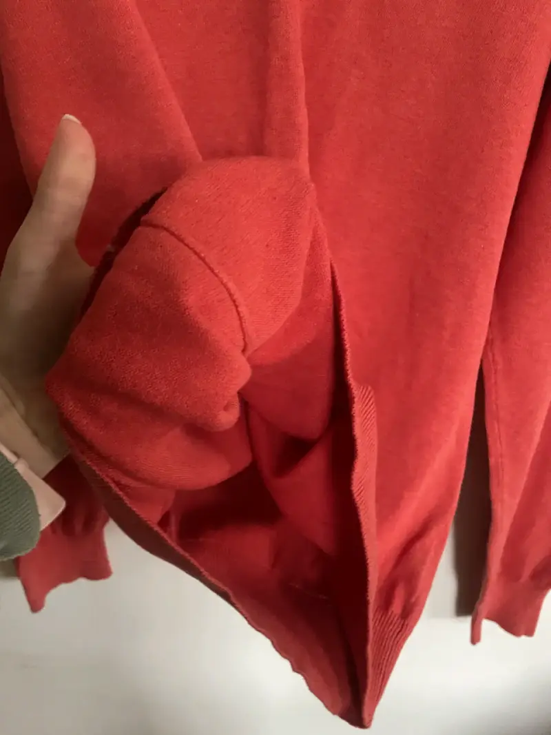 Suéter rojo de hombre Arrow talla L - 5