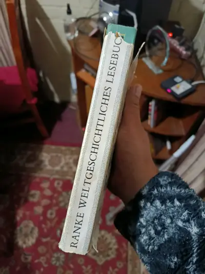 Libro antiguo 'Weltgeschichtliches Lesebuch' de Leopold von Ranke - miniatura 4