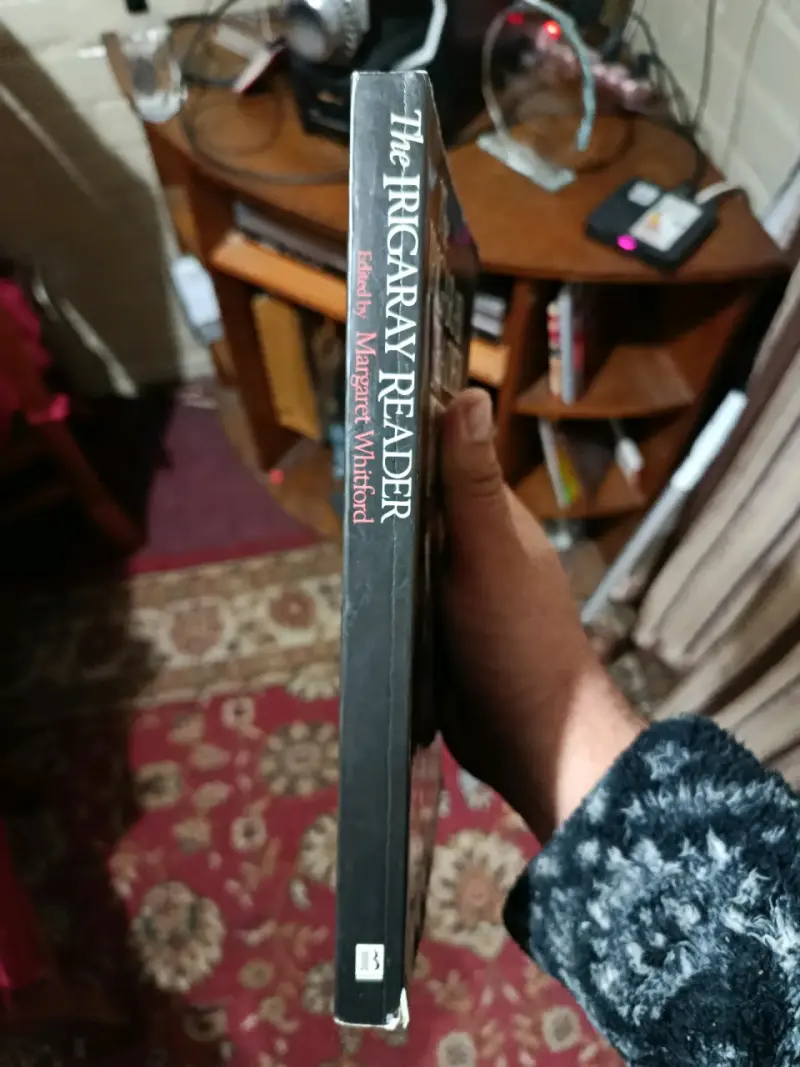 Libro 'The Irigaray Reader' editado por Margaret Whitford - 3