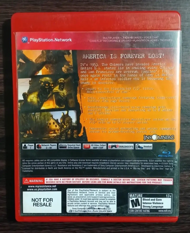 Juego PS3 Resistance 2 Greatest Hits - 3