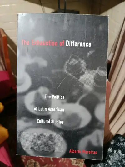 Libro 'The Exhaustion of Difference' de Alberto Moreiras - miniatura 1