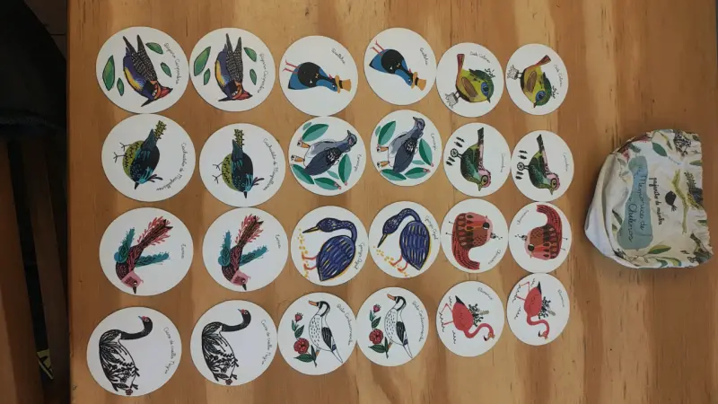 Juego de Memoria Pájaros Chilenos para Niños - 2