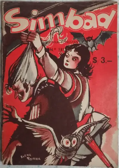 Revista Simbad N°181 con Historieta  año 1953 - miniatura 1