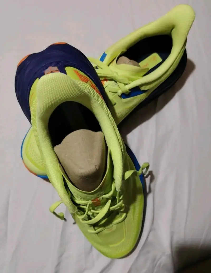 Zapatillas deportivas Hoka One One verdes y azules - 1