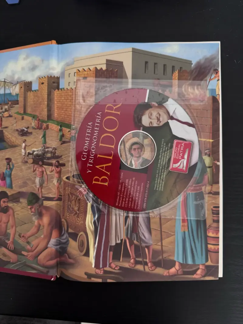 Libro Geometría y Trigonometría Baldor con CD-ROM - 2