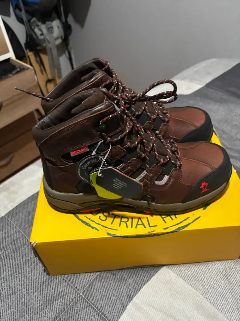 Botas de seguridad Panama Jack café talla 42 - 3