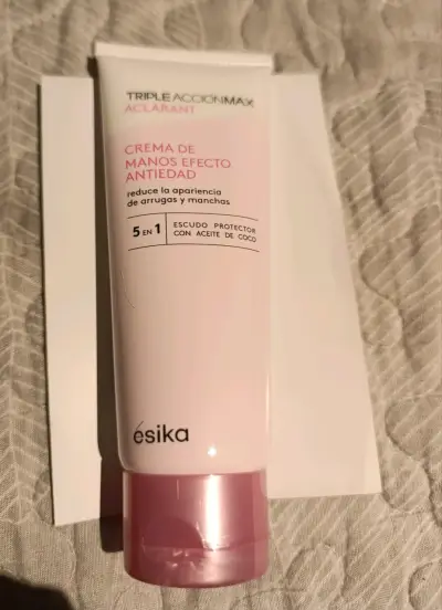 Crema de manos antiedad ÉsiKa con aceite de coco - miniatura 1