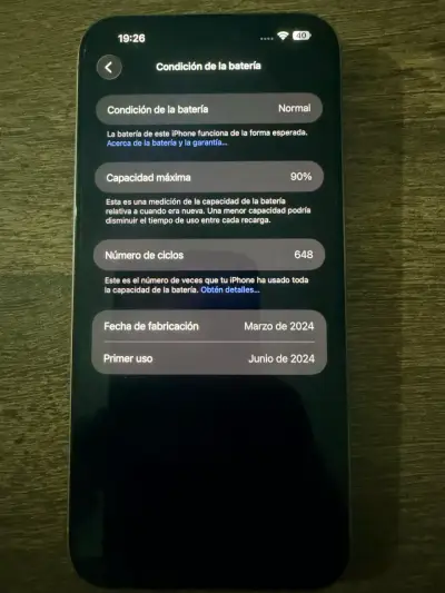 iPhone 15 Pro Max 256GB Plata en Buen Estado - miniatura 4