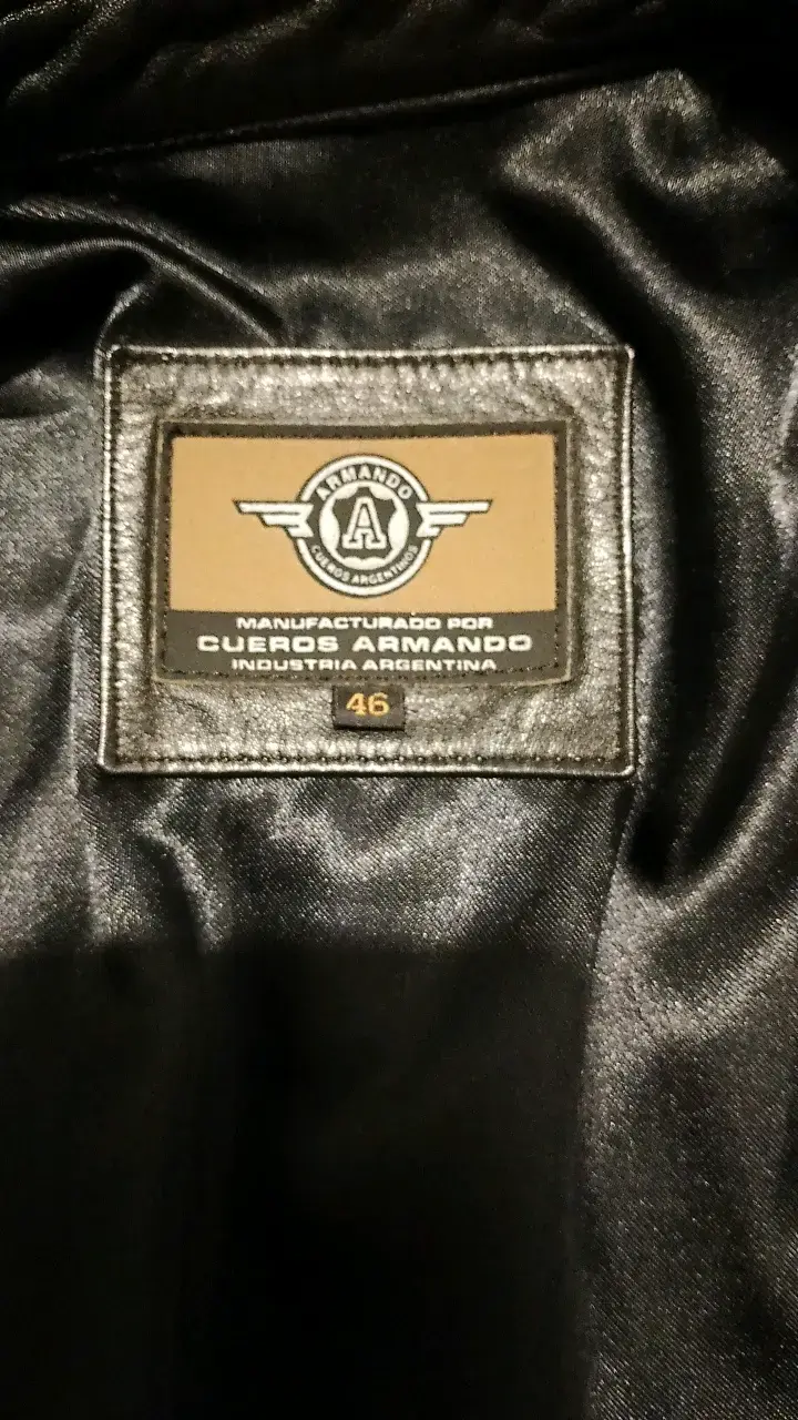 Chaqueta de cuero Armando talla 46 - 1