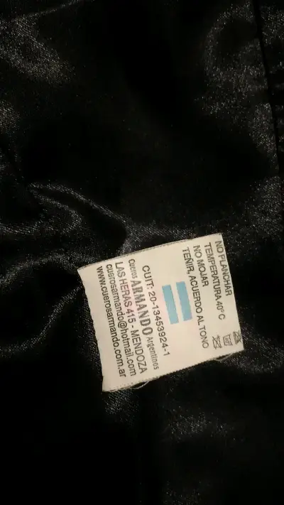 Chaqueta de cuero Armando talla 46 - miniatura 2