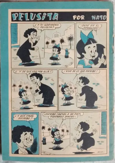 Revista Simbad N° 190 Pelusita Vintage año 1953 - miniatura 2