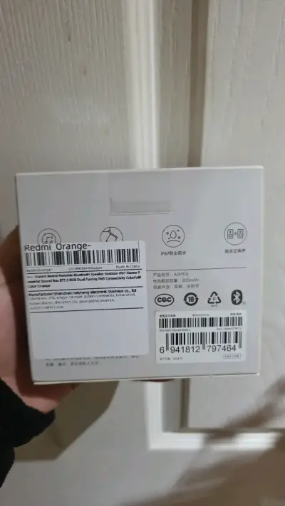 Parlante Bluetooth Xiaomi Redmi portátil rojo - miniatura 2