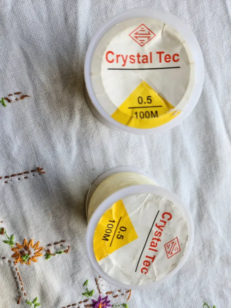 Hilo elástico transparente Crystal Tec 0.5mm 100m - 2