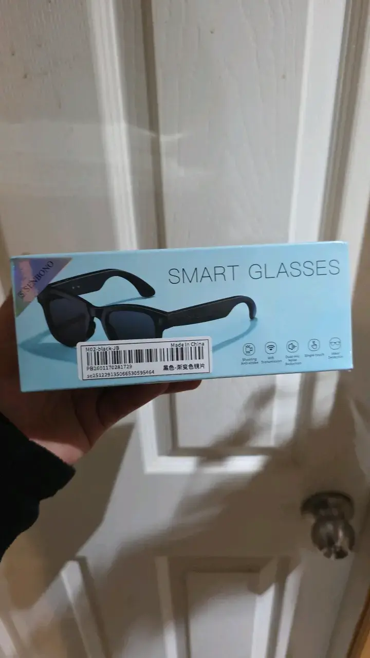 Gafas Inteligentes con Cámara y Bluetooth - 1