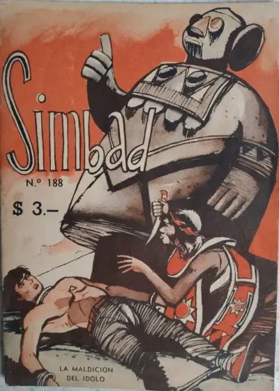 Revista Simbad La Habladora N°189 Vintage año 1953 - miniatura 1
