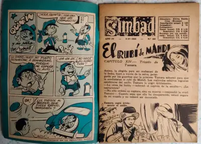 Revista Simbad La Habladora N°189 Vintage año 1953 - miniatura 3