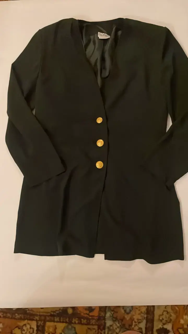 Conjunto negro de vestir para mujer - 2
