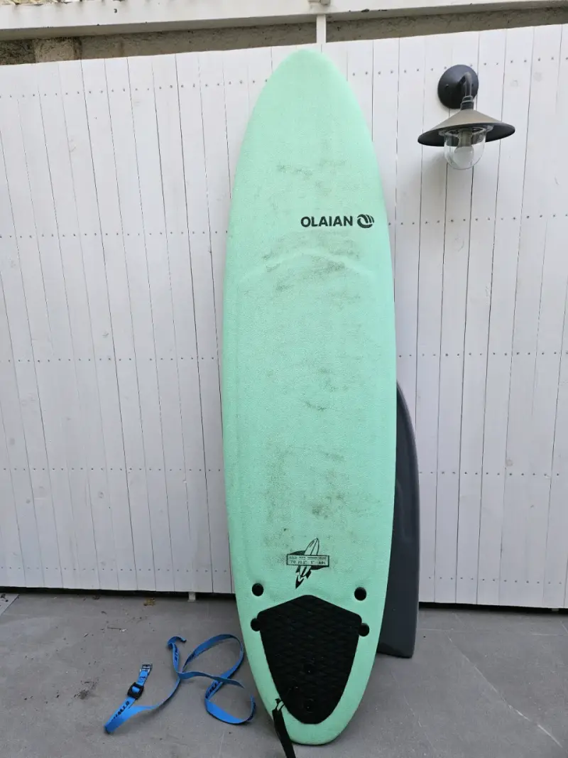 Tabla de surf Olaian Decathlon con funda - 3