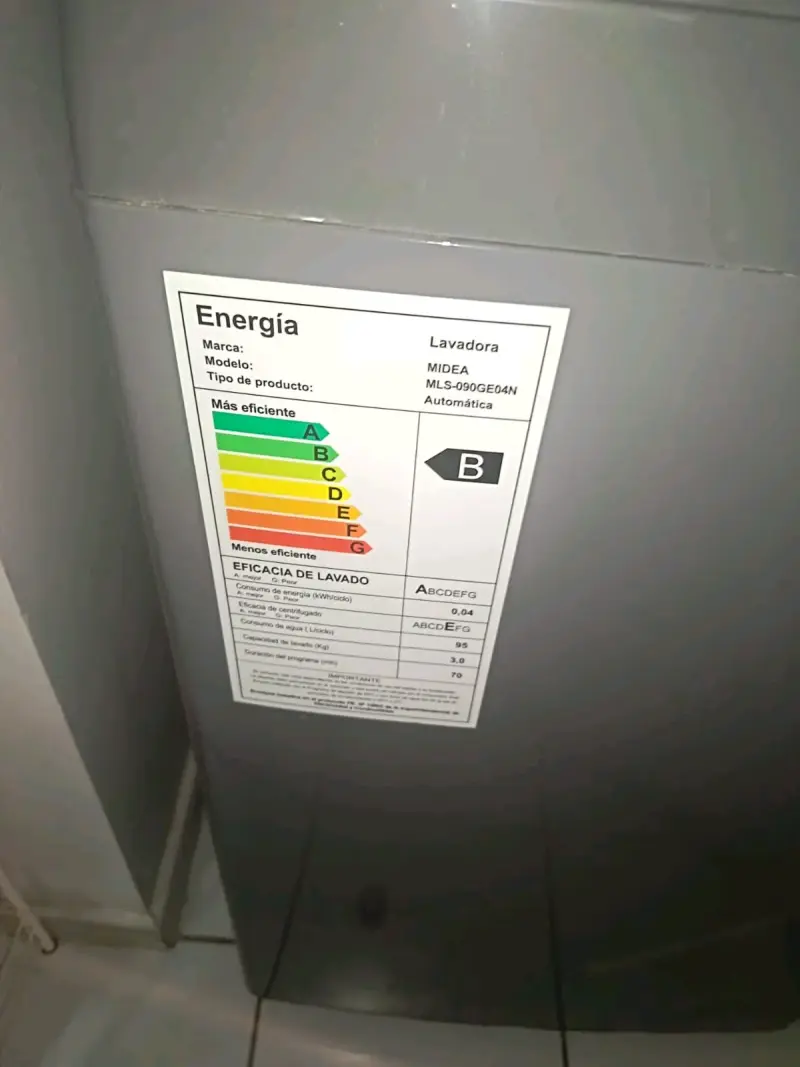Lavadora automática Midea MLS-0906E04N 9kg - 4