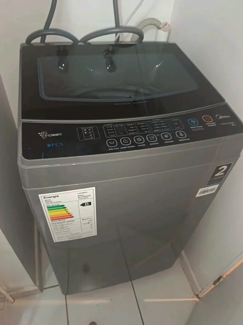 Lavadora automática Midea MLS-0906E04N 9kg - 6