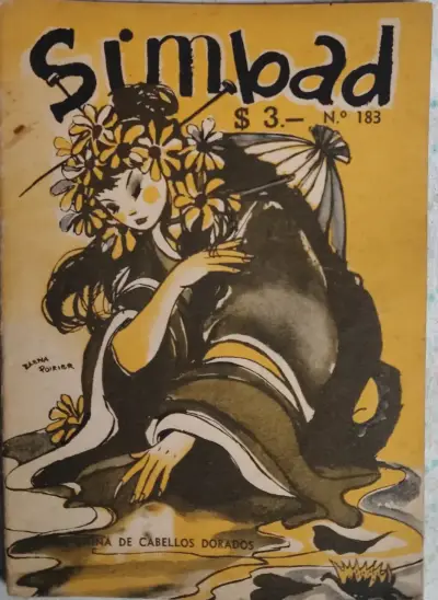 Revista Simbad N°183 con historieta Pelusita  1953 - miniatura 1
