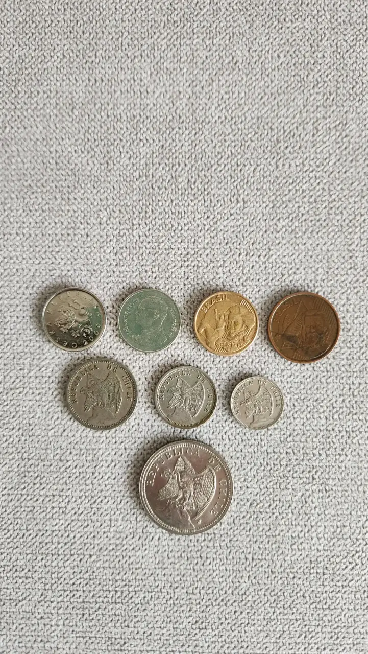 Colección de monedas antiguas y extranjeras - 2
