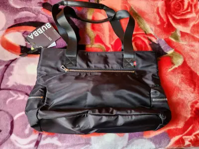Bolso Tote Negro Bubba Charlotte Mujer - miniatura 6