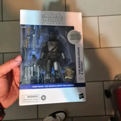 Figura de acción Star Wars The Mandalorian y Grogu - miniatura 1