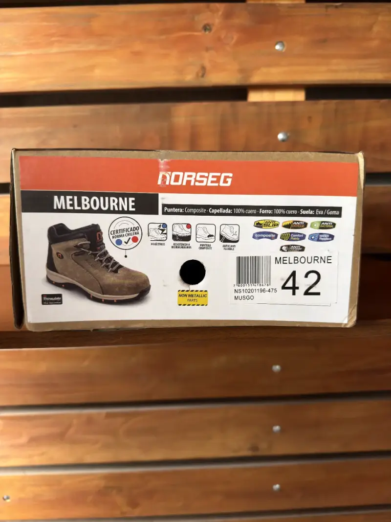 Botín de Seguridad Norseg Melbourne Talla 42 - 2
