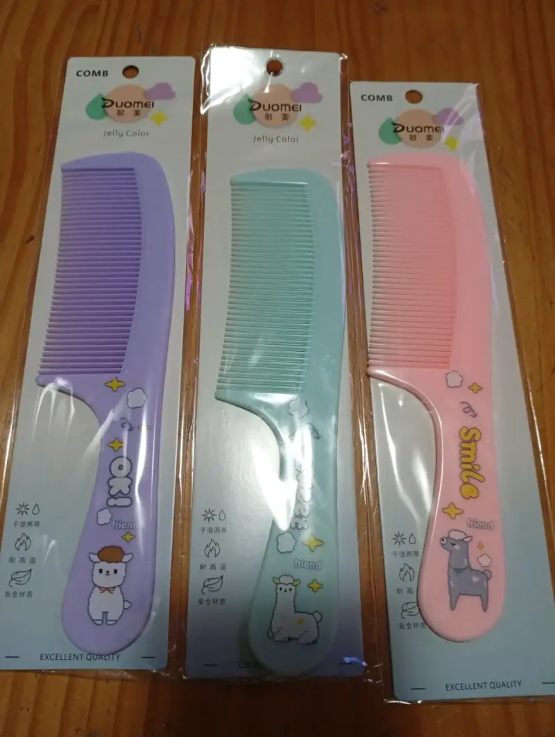 Set de peinetas Duomei Jelly Color para niños