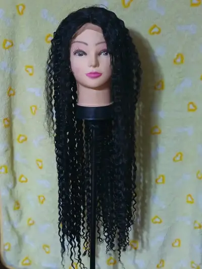 Extensiones de cabello rojo oscuro ondulado - miniatura 6